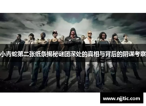 小青蛇第二张纸条揭秘谜团深处的真相与背后的阴谋考察